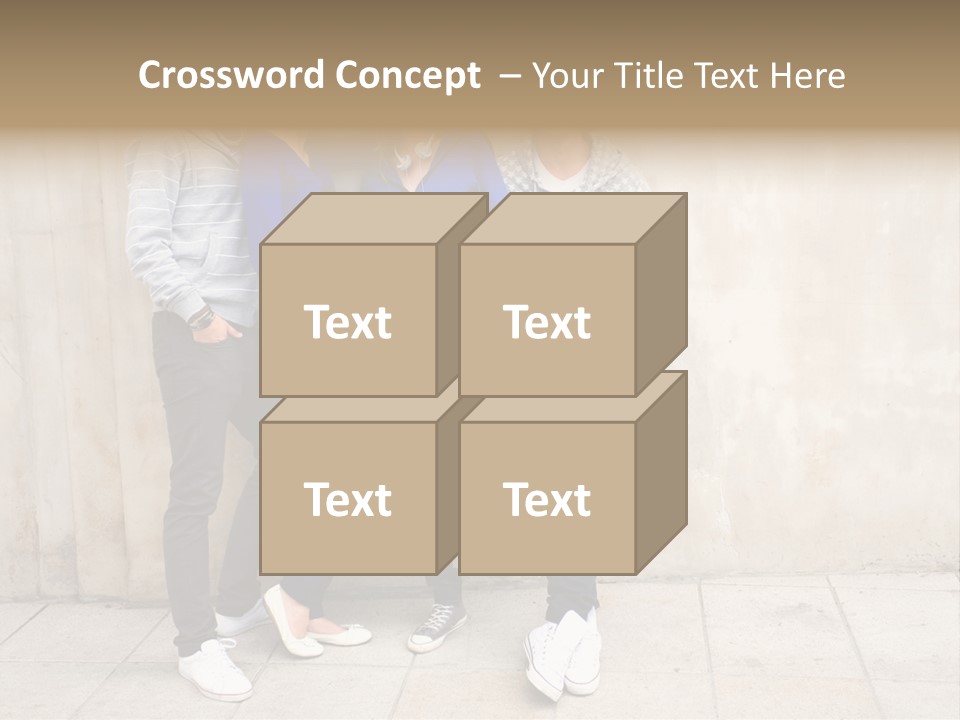 Student Youth Smile PowerPoint Template