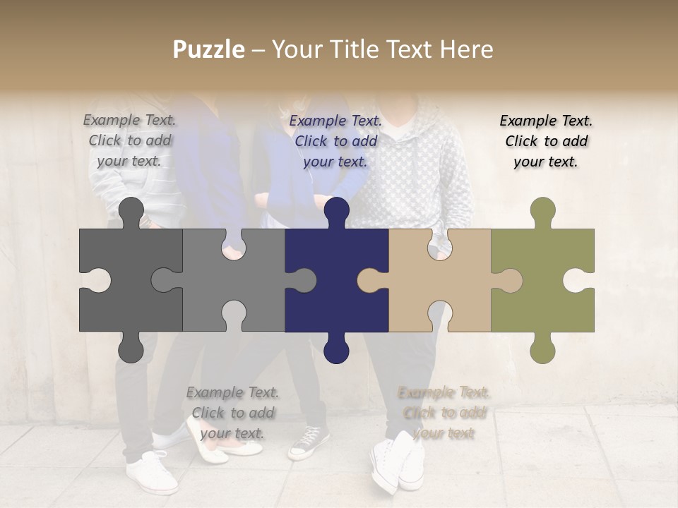 Student Youth Smile PowerPoint Template