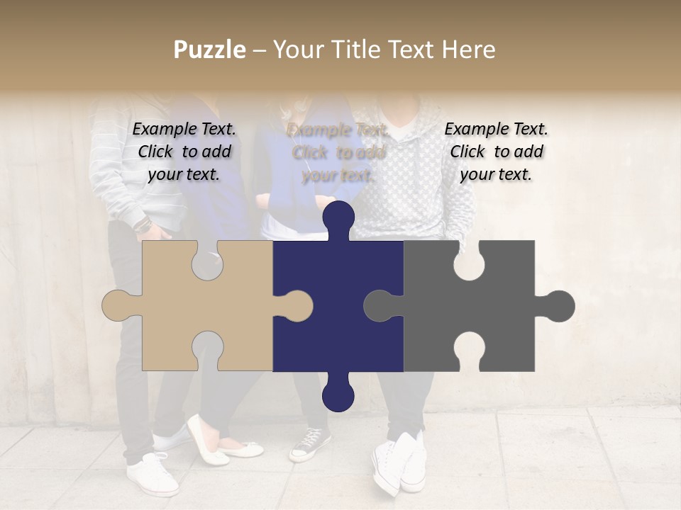 Student Youth Smile PowerPoint Template