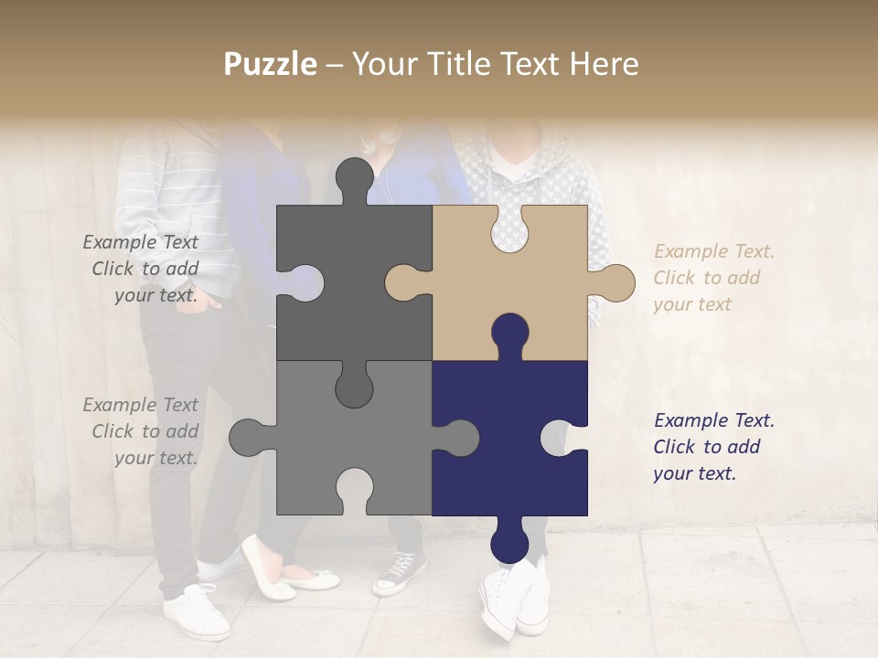 Student Youth Smile PowerPoint Template