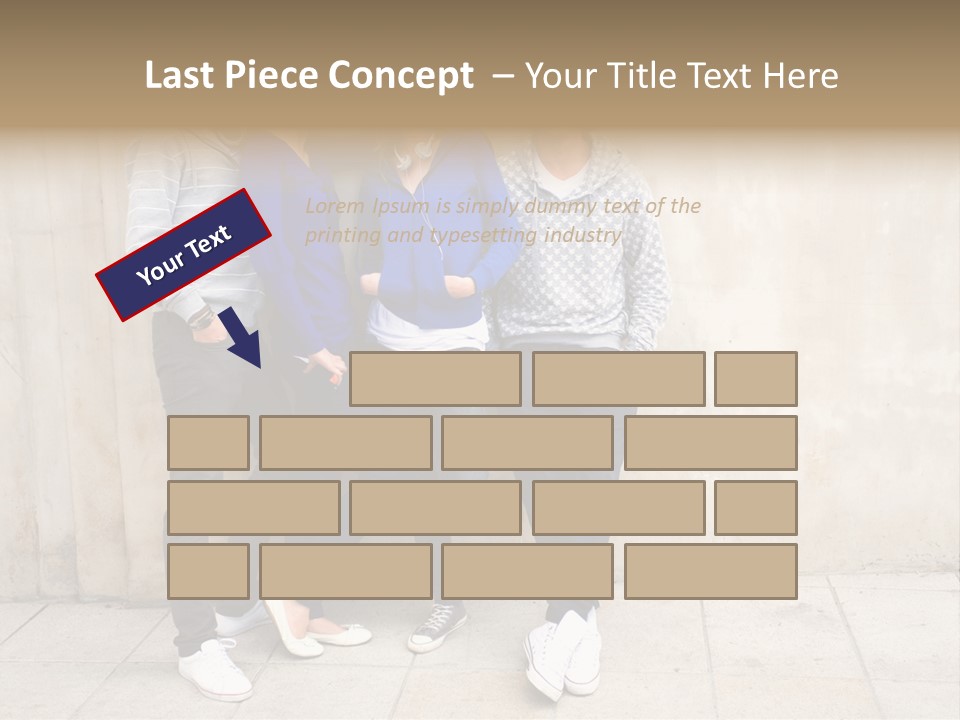 Student Youth Smile PowerPoint Template