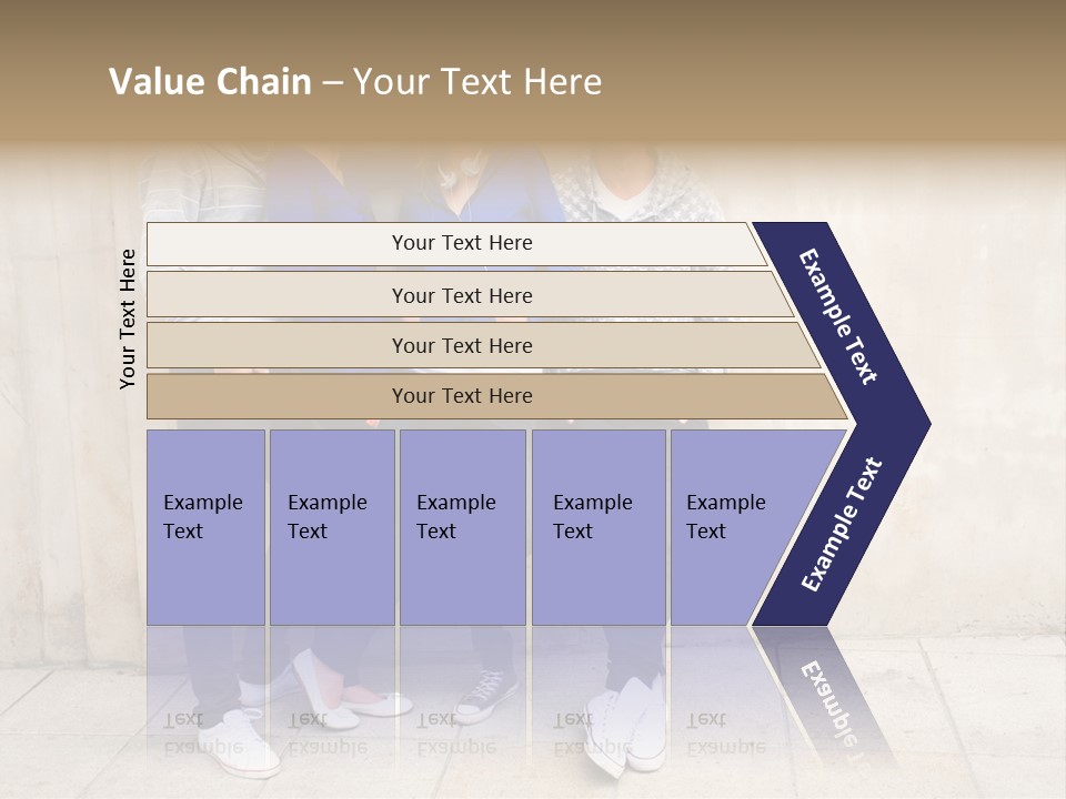 Student Youth Smile PowerPoint Template