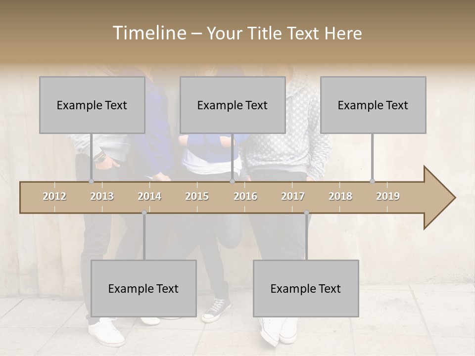 Student Youth Smile PowerPoint Template
