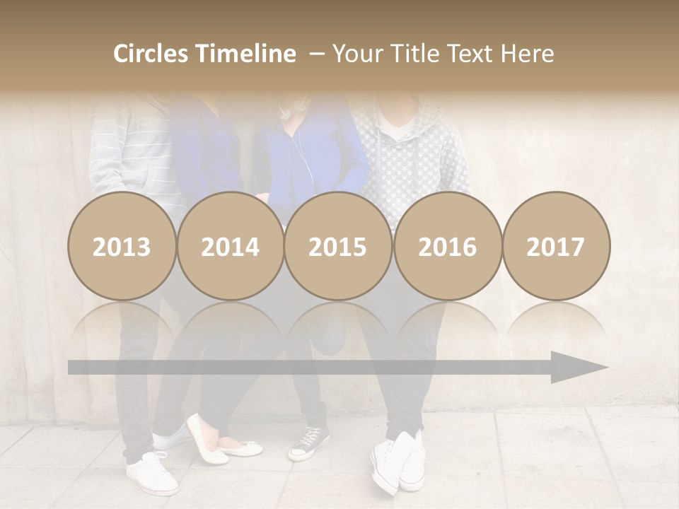 Student Youth Smile PowerPoint Template