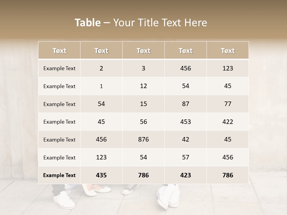 Student Youth Smile PowerPoint Template