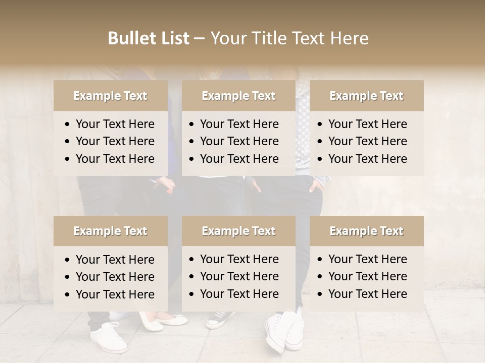 Student Youth Smile PowerPoint Template