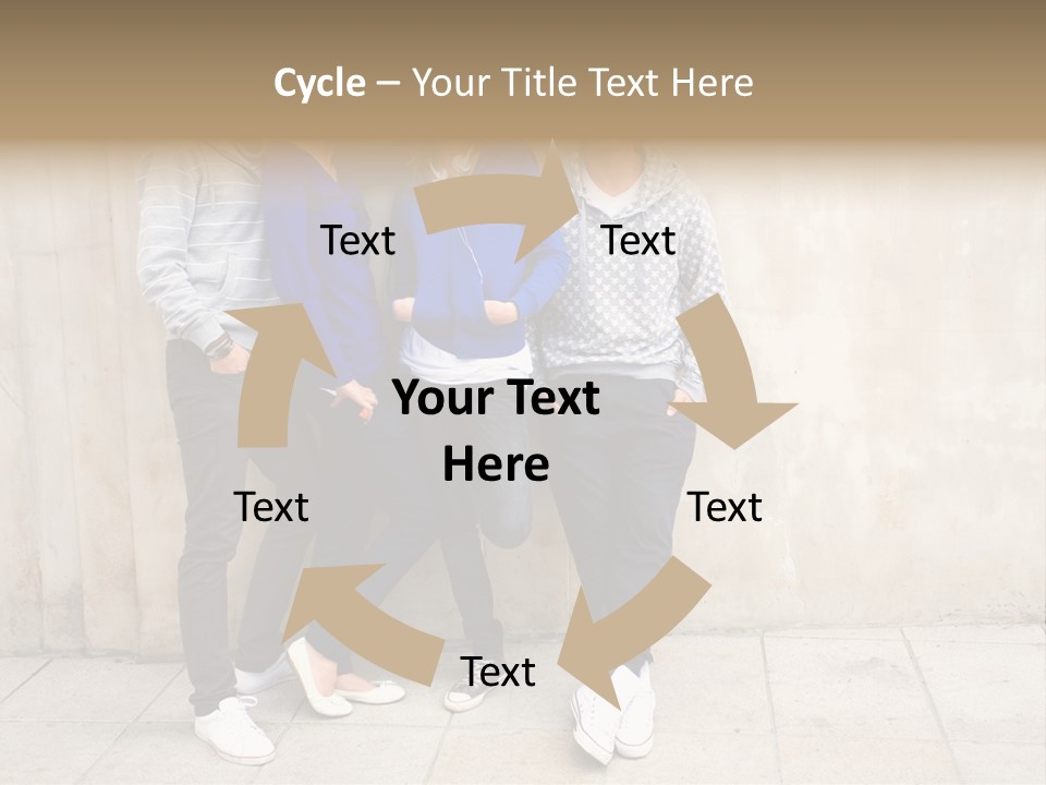 Student Youth Smile PowerPoint Template