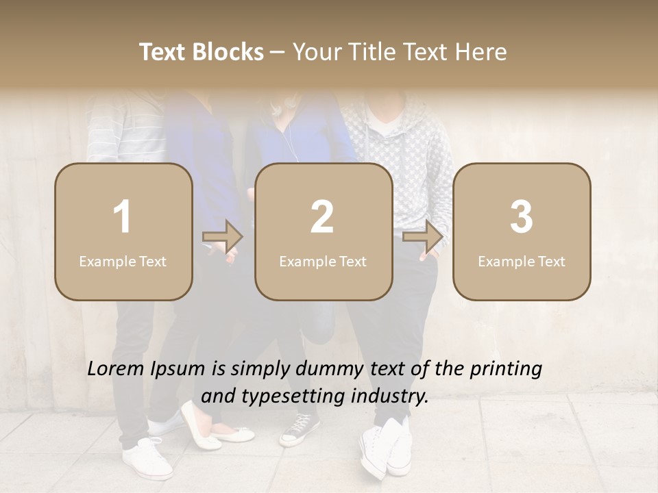 Student Youth Smile PowerPoint Template
