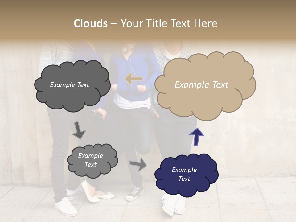 Student Youth Smile PowerPoint Template