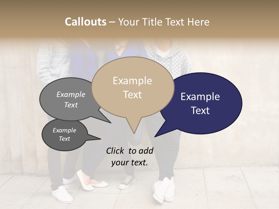 Student Youth Smile PowerPoint Template
