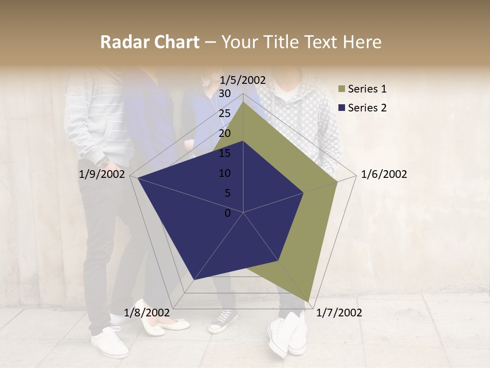 Student Youth Smile PowerPoint Template