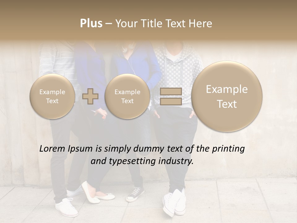Student Youth Smile PowerPoint Template