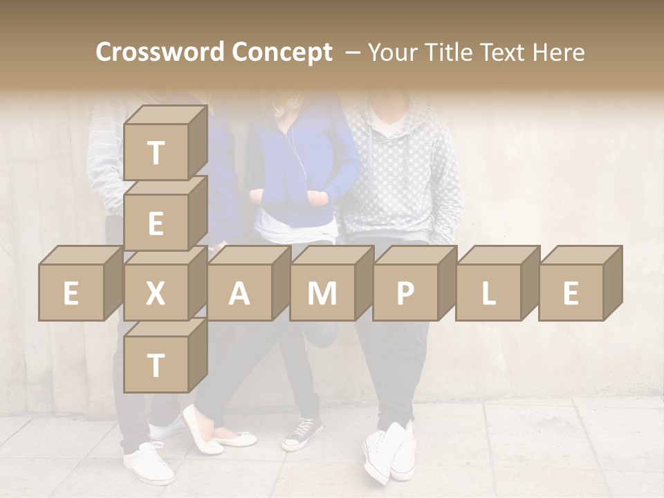 Student Youth Smile PowerPoint Template