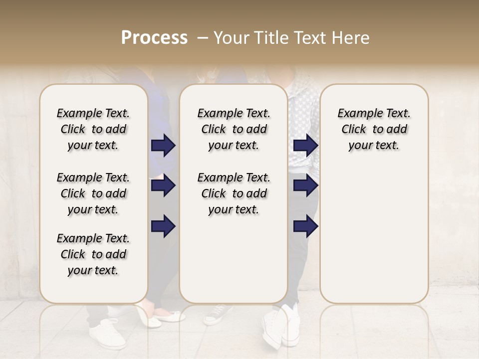 Student Youth Smile PowerPoint Template