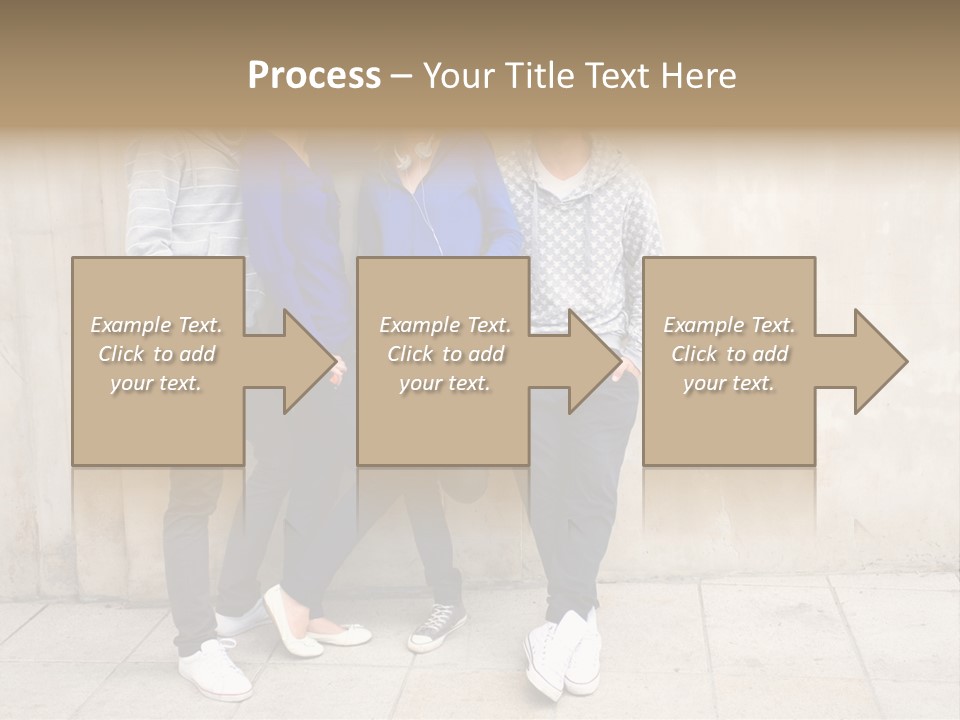 Student Youth Smile PowerPoint Template