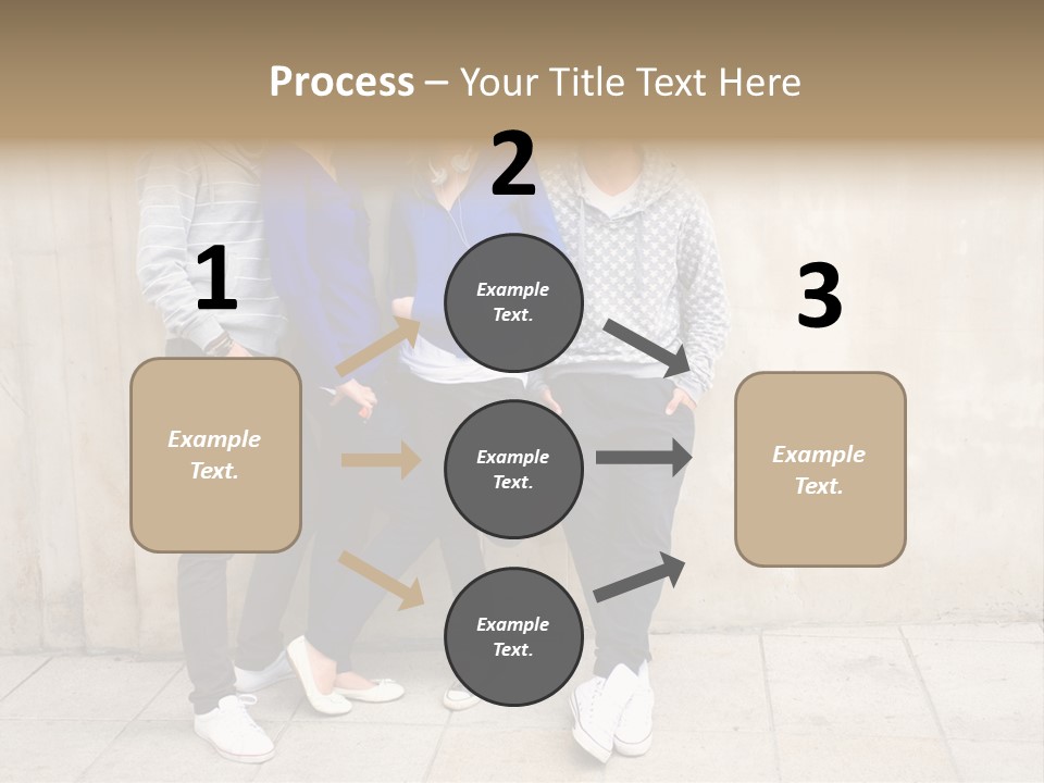 Student Youth Smile PowerPoint Template
