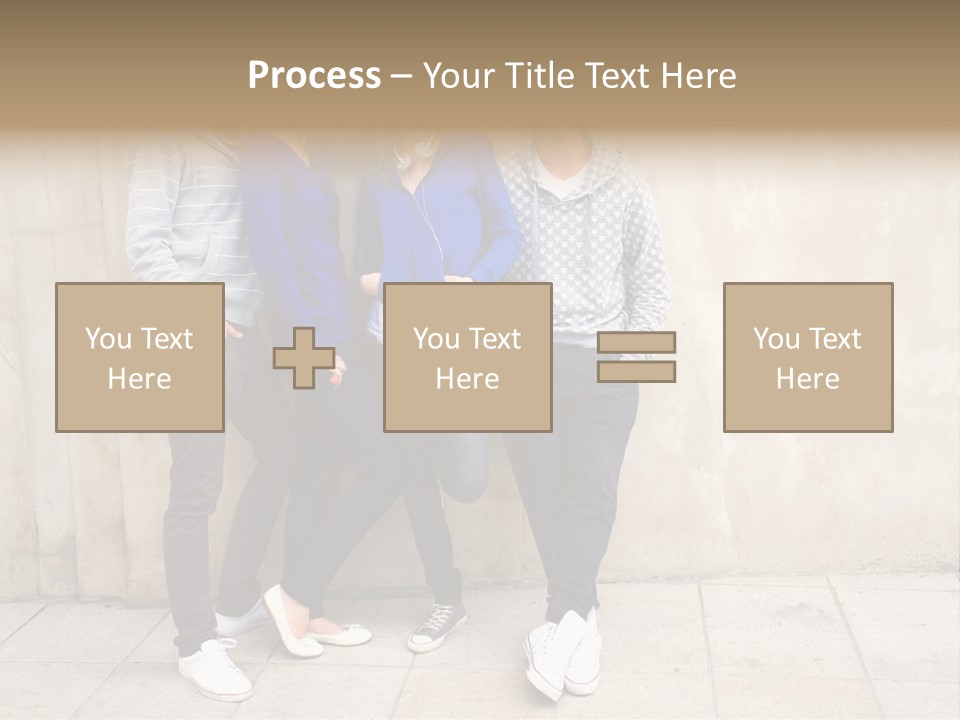 Student Youth Smile PowerPoint Template