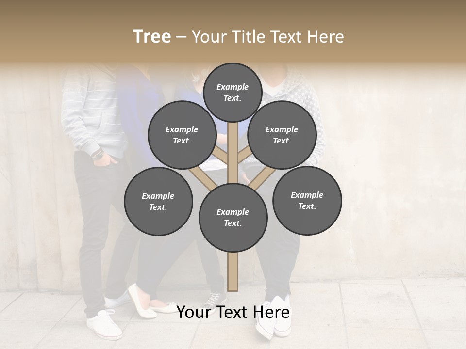 Student Youth Smile PowerPoint Template