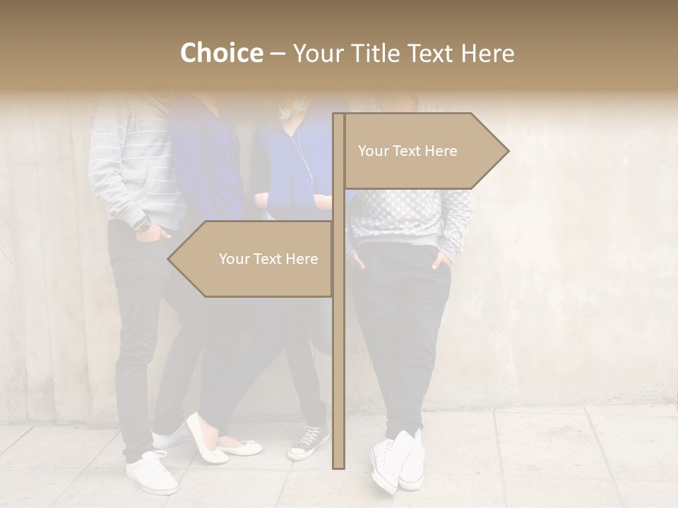 Student Youth Smile PowerPoint Template