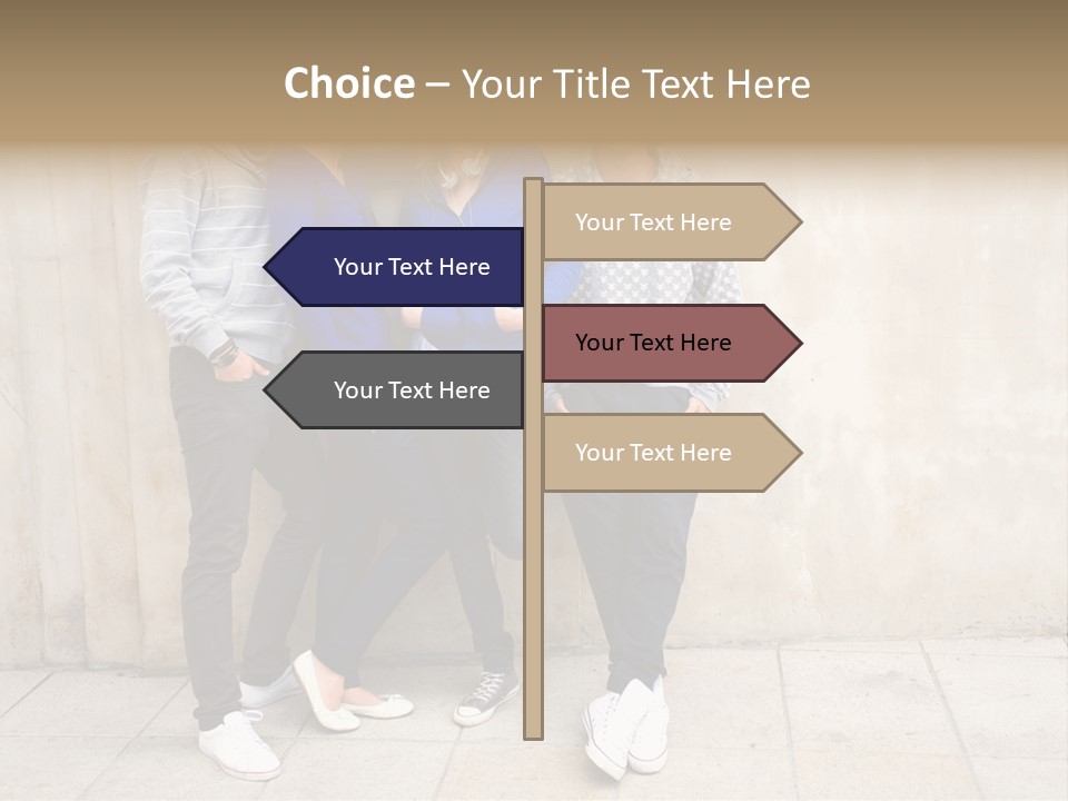 Student Youth Smile PowerPoint Template