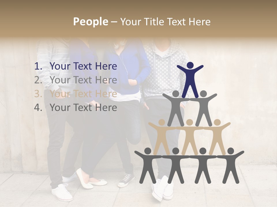 Student Youth Smile PowerPoint Template