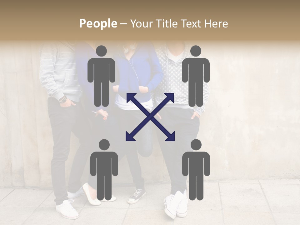 Student Youth Smile PowerPoint Template