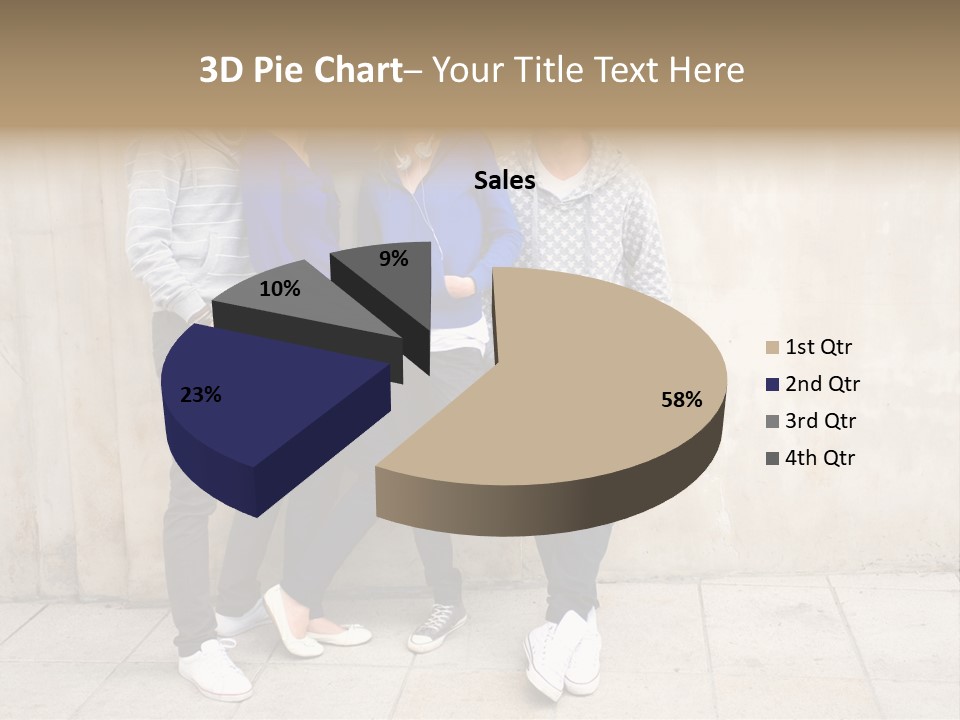 Student Youth Smile PowerPoint Template