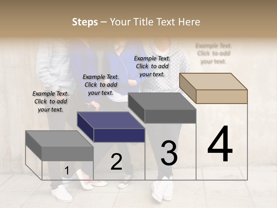 Student Youth Smile PowerPoint Template