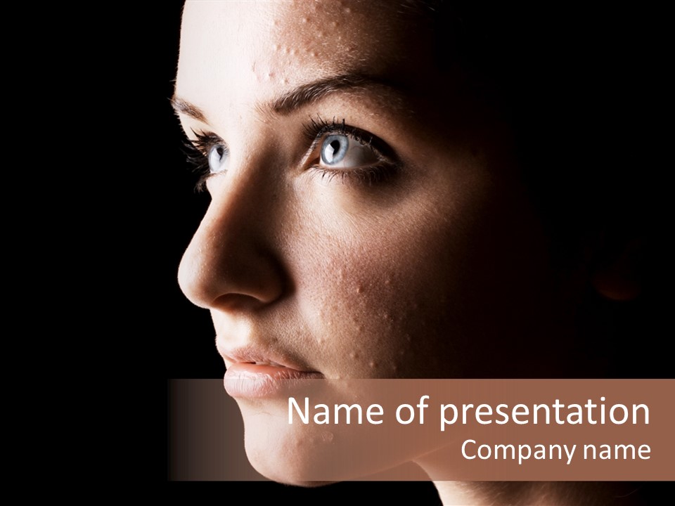 Esteem Young Skin PowerPoint Template