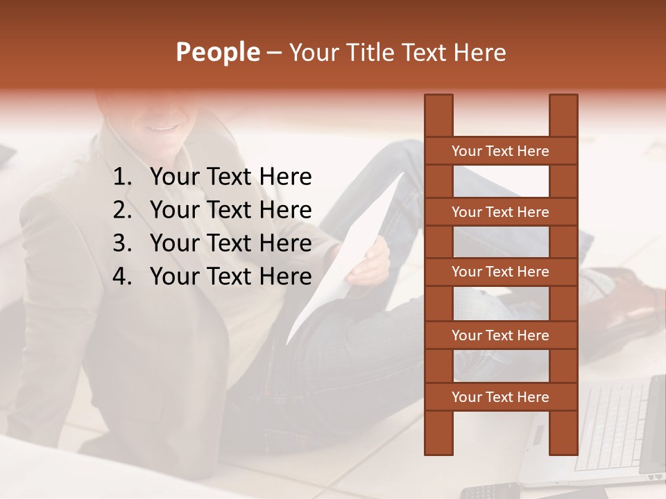 Japanese Landscape Matsumoto PowerPoint Template