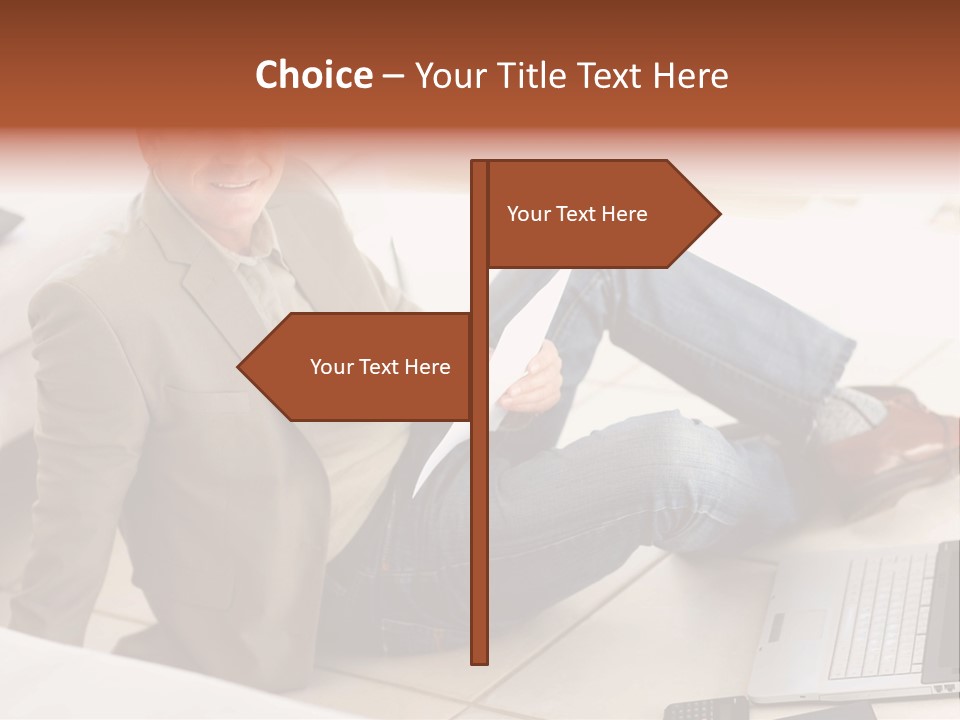 Japanese Landscape Matsumoto PowerPoint Template