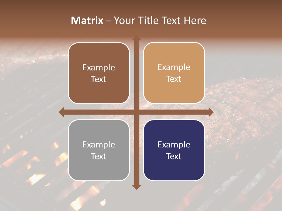 Bbq Barbecue Meal PowerPoint Template