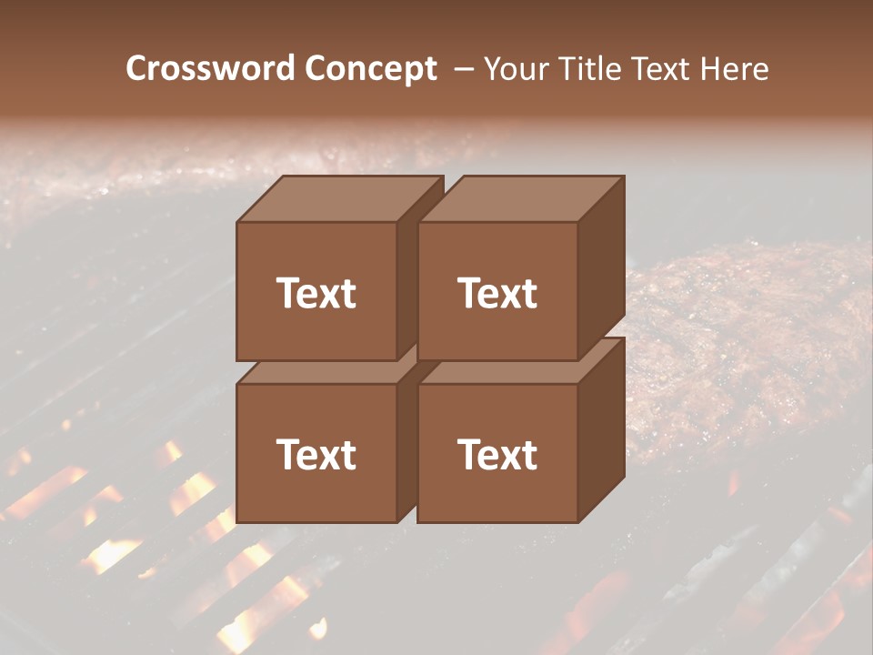 Bbq Barbecue Meal PowerPoint Template