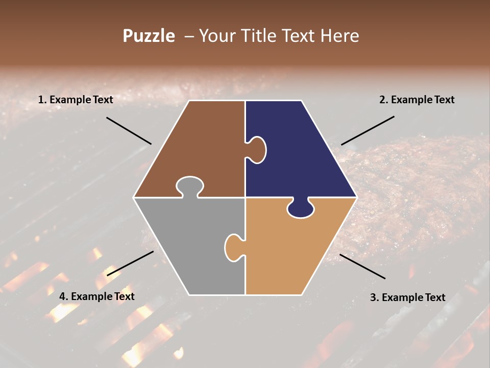 Bbq Barbecue Meal PowerPoint Template