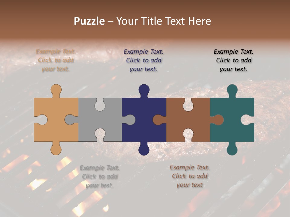 Bbq Barbecue Meal PowerPoint Template