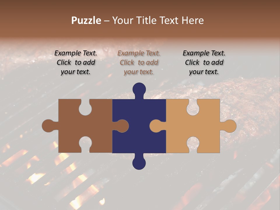 Bbq Barbecue Meal PowerPoint Template