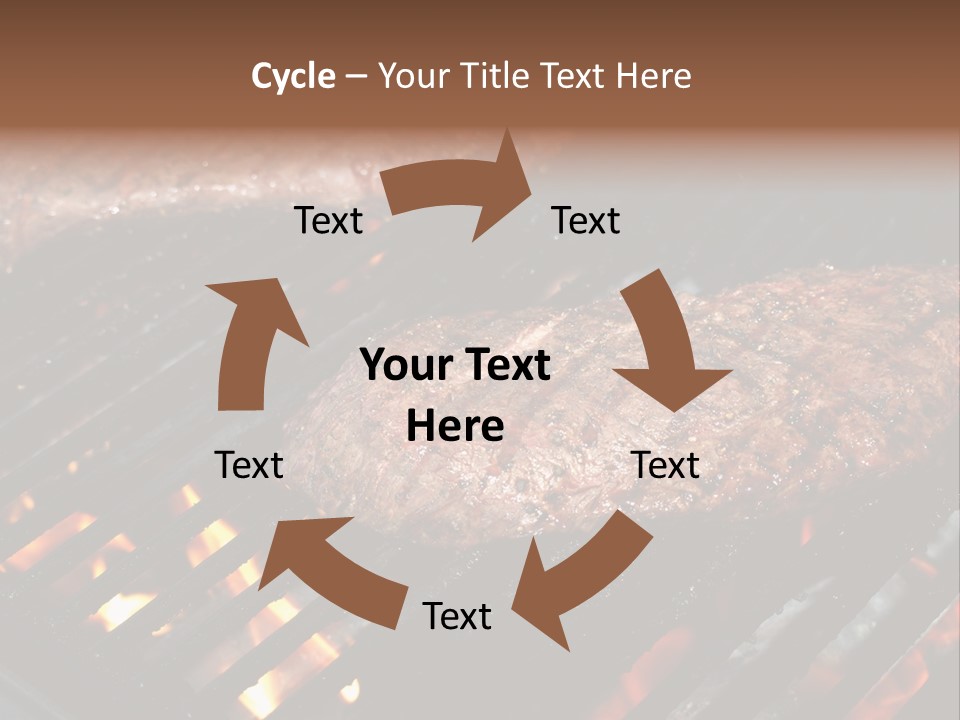 Bbq Barbecue Meal PowerPoint Template