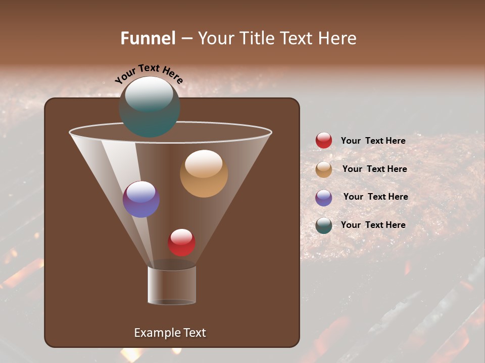 Bbq Barbecue Meal PowerPoint Template