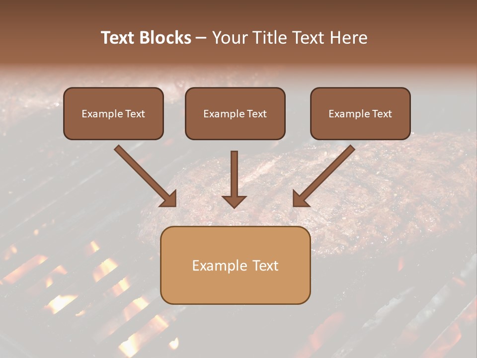Bbq Barbecue Meal PowerPoint Template