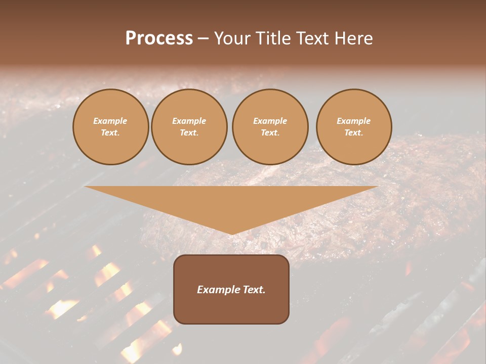 Bbq Barbecue Meal PowerPoint Template
