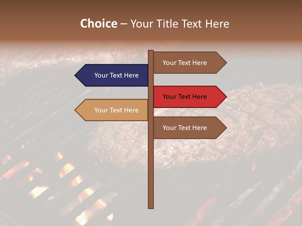 Bbq Barbecue Meal PowerPoint Template