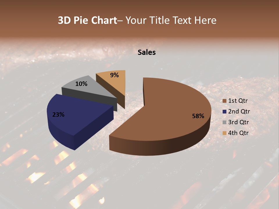 Bbq Barbecue Meal PowerPoint Template