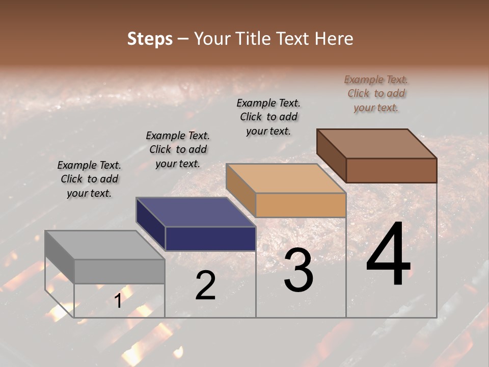Bbq Barbecue Meal PowerPoint Template