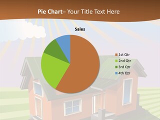 Construction Drawing Model PowerPoint Template