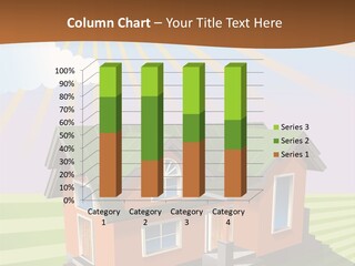 Construction Drawing Model PowerPoint Template