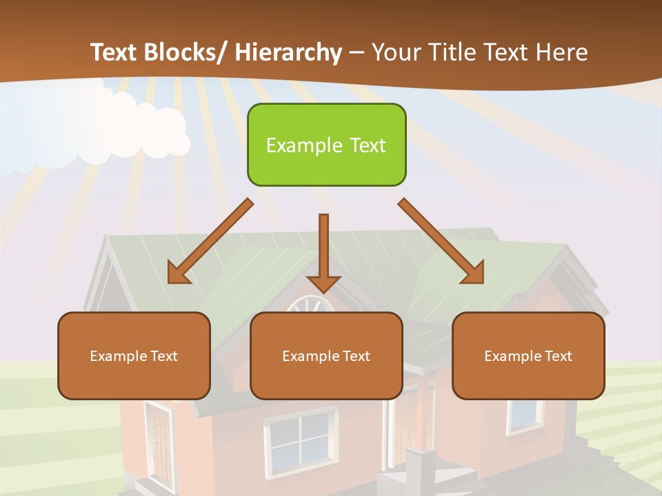 Construction Drawing Model PowerPoint Template