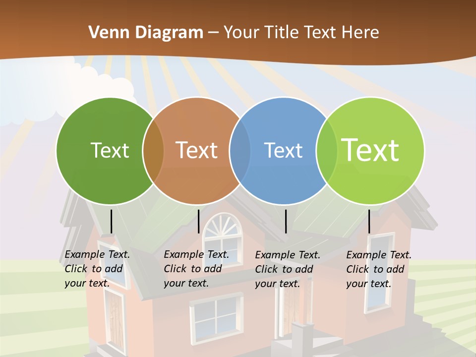 Construction Drawing Model PowerPoint Template