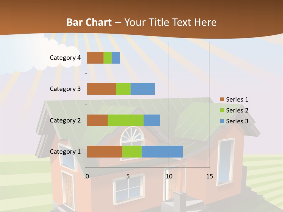 Construction Drawing Model PowerPoint Template