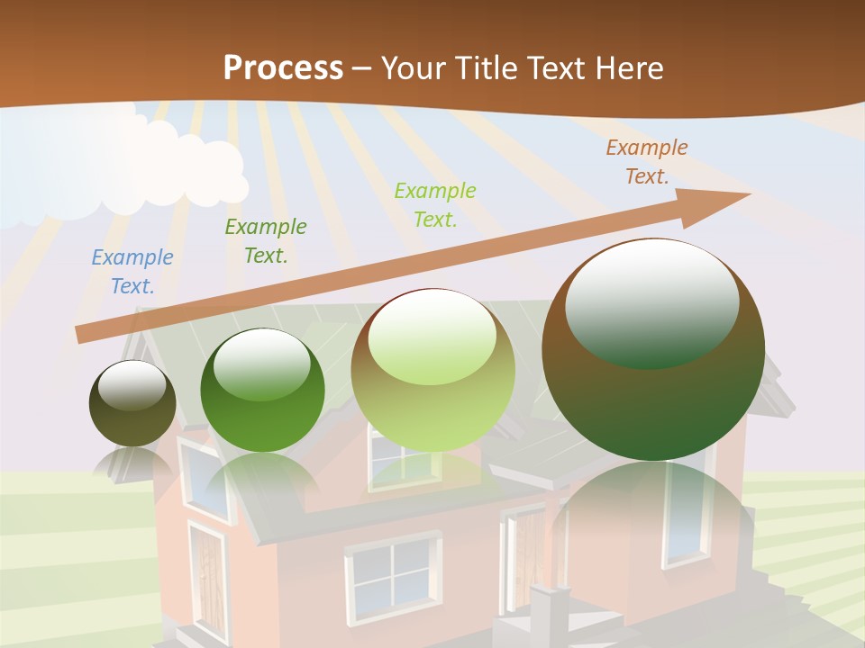 Construction Drawing Model PowerPoint Template