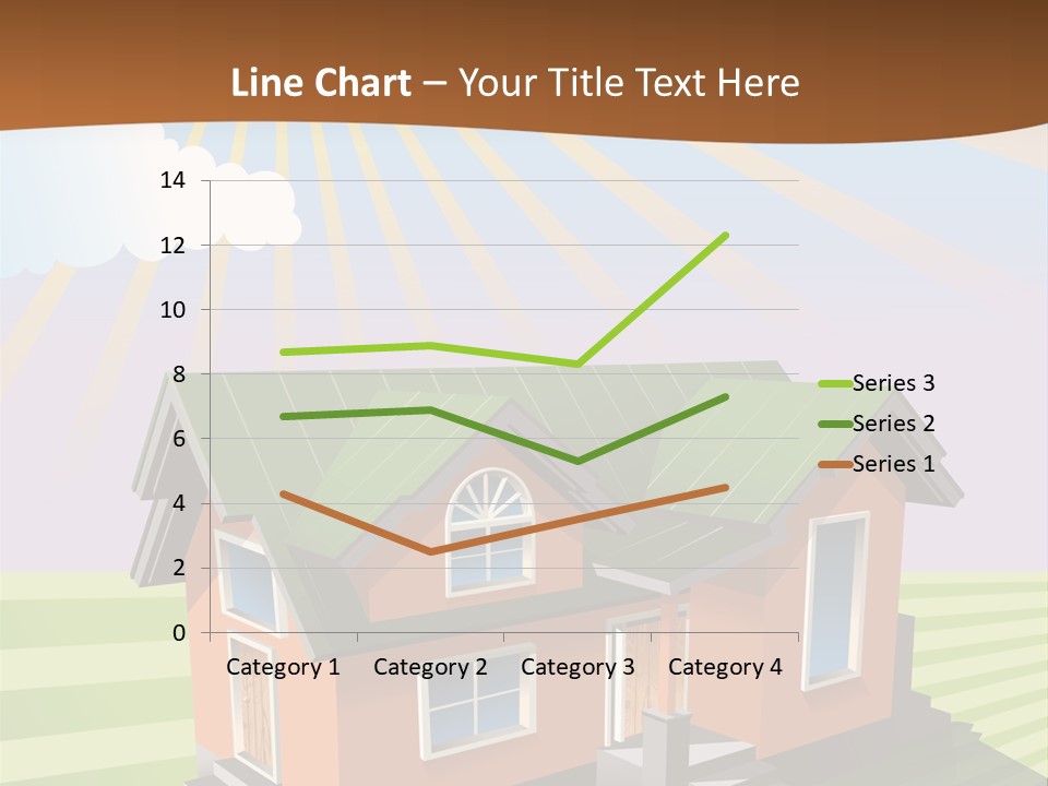 Construction Drawing Model PowerPoint Template